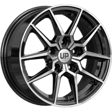 Литые колесные диски WUP UP117 6.5x15 5x100 ET38 DIA57.1 New Diamond