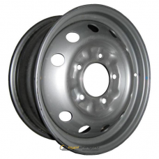 Штампованные колесные диски ТЗСК LADA Urban 4x4/Chevrolet Niva 6.5x16 5x139.7 ET40 DIA98.5 Silver