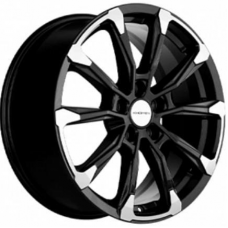 Литые колесные диски Khomen KNW 1808 7.5x18 5x108 ET33 DIA60.1 Black-FP