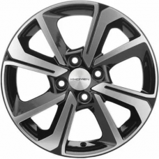 Литые колесные диски Khomen KNW 1501 6x15 4x100 ET37 DIA60.1 BKF