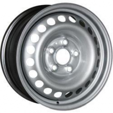 Штампованные колесные диски Trebl 9597 5.5x16 5x160 ET56 DIA65.1 Silver