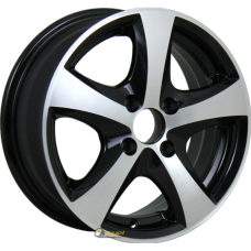 Литые колесные диски Alcasta M49 6x14 4x100 ET49 DIA56.6 BKF
