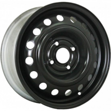 Штампованные колесные диски Trebl 53A49AP 5.5x14 4x100 ET49 DIA56.6 Black