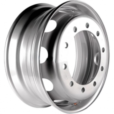 Штампованные колесные диски Asterro 10/335/281/161 8.5x20 10x335 ET161 DIA281 Silver