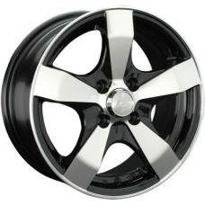 Литые колесные диски LS 205 7x17 4x100 ET40 DIA60.1 BKF