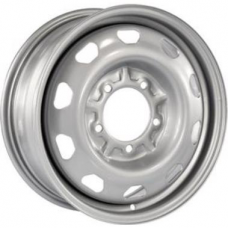 Штампованные колесные диски Trebl LT2887D P 6x16 5x139.7 ET45 DIA108.6 Silver