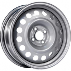 Штампованные колесные диски Trebl X40915 6x15 4x100 ET40 DIA60.1 Silver
