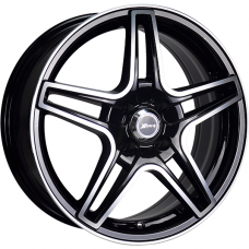 Литые колесные диски X-Race AF-09 7x17 4x100 ET38 DIA60.1 BKF