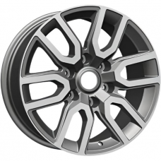 Литые колесные диски Khomen KHW 1723 8x17 6x139.7 ET25 DIA106.1 Gray-FP