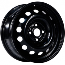Штампованные колесные диски Trebl X40014 6x15 4x100 ET36 DIA60.1 Black