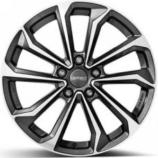 Литые колесные диски Dezent KS 7x17 5x108 ET42 DIA65.1 HBFP