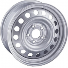 Штампованные колесные диски ТЗСК Nissan Almera 6x15 4x114.3 ET45 DIA66.1 Silver