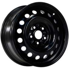Штампованные колесные диски Trebl 7755 6x15 5x112 ET43 DIA57.1 Black