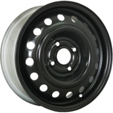 Штампованные колесные диски Trebl 53A45R 5.5x14 4x100 ET45 DIA54.1 Black