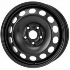 Штампованные колесные диски Magnetto 15010 6x15 4x100 ET37 DIA60.1 Black
