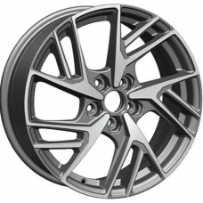 Литые колесные диски Khomen KHW 1722 6.5x17 5x108 ET33 DIA60.1 Gray-FP