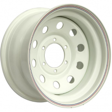 Штампованные колесные диски Off Road Wheels Nissan Navara/Pathfinder 8x16 6x114.3 ET0 DIA66.1 White