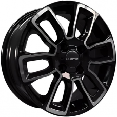 Литые колесные диски Khomen KHW 1406 5.5x14 4x100 ET38 DIA67.1 Black-FP