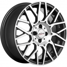 Литые колесные диски Xtrike X-125 6.5x16 4x100 ET48 DIA54.1 BKM/FP