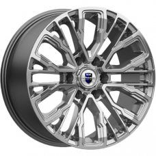 Литые колесные диски K&K Кортес 8.5x19 6x139.7 ET30 DIA106.1 Дарк платинум