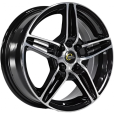 Литые колесные диски Cross Street CR-27 6x15 4x100 ET37 DIA60.1 BKF