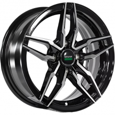 Литые колесные диски Megami MGM-30 6x14 4x100 ET35 DIA67.1 BKF