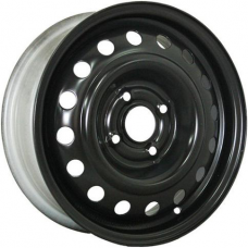 Штампованные колесные диски Trebl X40035 7x17 5x114.3 ET55 DIA56.1 Black