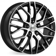 Литые колесные диски RST R077 6.5x17 5x114.3 ET45 DIA60.1 BKFP