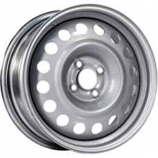 Штампованные колесные диски Trebl 7985 6x15 4x114.3 ET44 DIA56.6 Silver