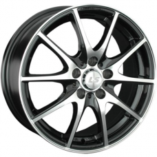 Литые колесные диски LS 536 6.5x16 5x114.3 ET45 DIA73.1 BKF