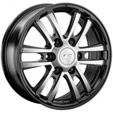 Литые колесные диски LS 1287 7x17 6x139.7 ET30 DIA106.1 BKF