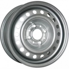 Штампованные колесные диски Trebl X40037 5.5x14 4x100 ET45 DIA60.1 Silver