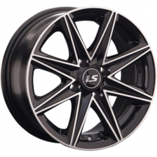 Литые колесные диски LS 363 6.5x15 4x100 ET40 DIA73.1 BKF