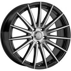 Литые колесные диски LS 1373 8.5x19 5x114.3 ET40 DIA67.1 BKF