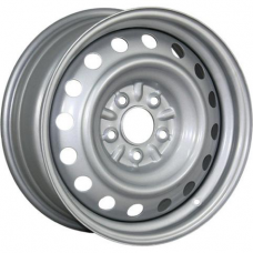Штампованные колесные диски Trebl X40025 6x15 5x114.3 ET45 DIA54.1 Silver