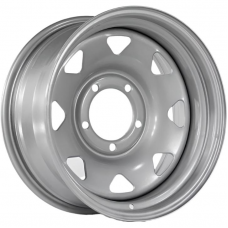 Штампованные колесные диски Trebl Off-road 02 7x16 5x139.7 ET-10 DIA110.1 Silver