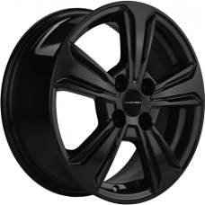 Литые колесные диски Khomen KHW 1502 6x15 4x100 ET45 DIA56.6 Black