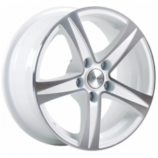 Литые колесные диски Скад Сакура 6.5x15 5x105 ET35 DIA56.6 Алмаз белый