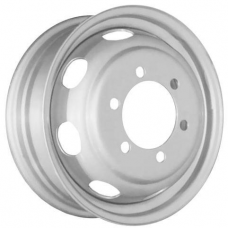 Штампованные колесные диски ГАЗ Газель 2123 5.5x16 6x170 ET105 DIA130.1 Металлик