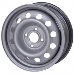 Штампованные колесные диски ТЗСК Chevrolet Niva 6x15 5x139.7 ET40 DIA98.6 Silver