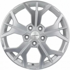 Литые колесные диски Khomen KHW 1715 7x17 5x112 ET40 DIA57.1 F-Silver-FP