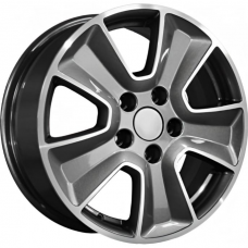 Литые колесные диски Khomen KHW 1601 6.5x16 5x114.3 ET43 DIA67.1 Gray-FP