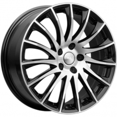 Литые колесные диски Скад Валенсия 7x18 5x114.3 ET37 DIA66.6 Алмаз бархат