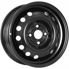 Штампованные колесные диски Евразиа Тапо 64A45R 6x15 4x100 ET45 DIA54.1 Black