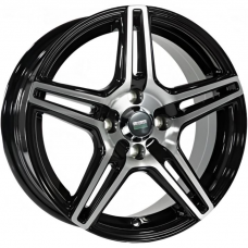 Литые колесные диски Megami MGM-38 6.5x15 4x100 ET45 DIA60.1 BKF
