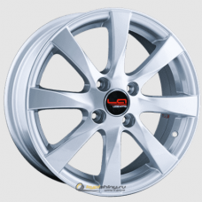 Литые колесные диски Replica Top Driver LF1 6x15 4x100 ET45 DIA54.1 Silver