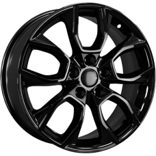 Литые колесные диски Khomen KHW 1713 7x17 5x110 ET46 DIA63.3 Black Литые колесные диски Khomen KHW 1713 7x17 5x110 ET46 DIA63.3 Black