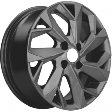 Литые колесные диски Khomen KHW 1402 5.5x14 4x100 ET38 DIA67.1 Gray