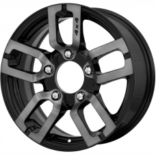 Литые колесные диски Carwel Омега 6.5x16 5x139.7 ET40 DIA98 BL