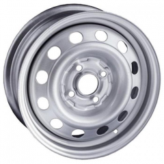 Штампованные колесные диски SDT Ü6045V 5.5x14 4x100 ET45 DIA56.1 Silver